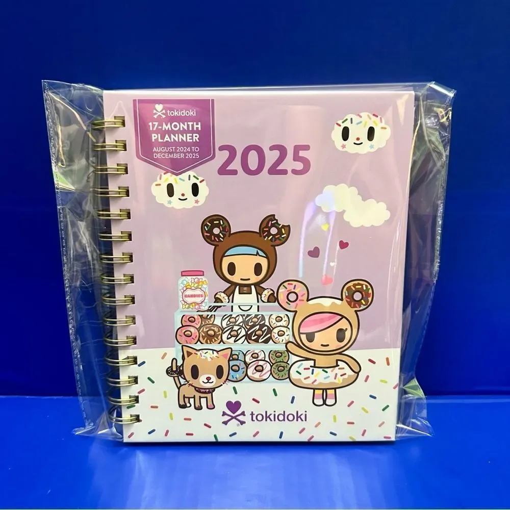 Tokidoki 2025 Planner Donutella and Unicorn